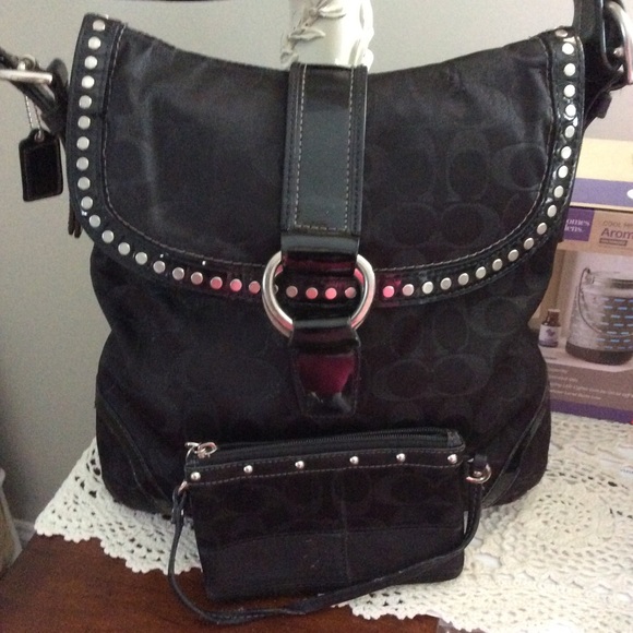 Coach Handbags - Coach Bag and Wristlet